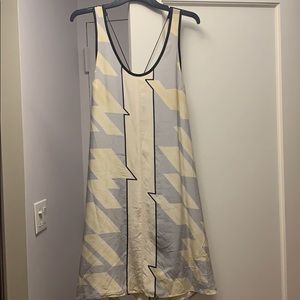 Almost new Derek Lam geometry summer silk dress